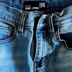RSQ mens Seattle Skinny tapered jeans